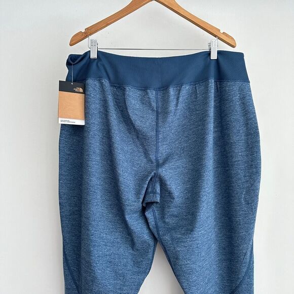 NEW The North Face Pants in heather blue track pants sky dune SPF 40+ - Picture 5 of 11